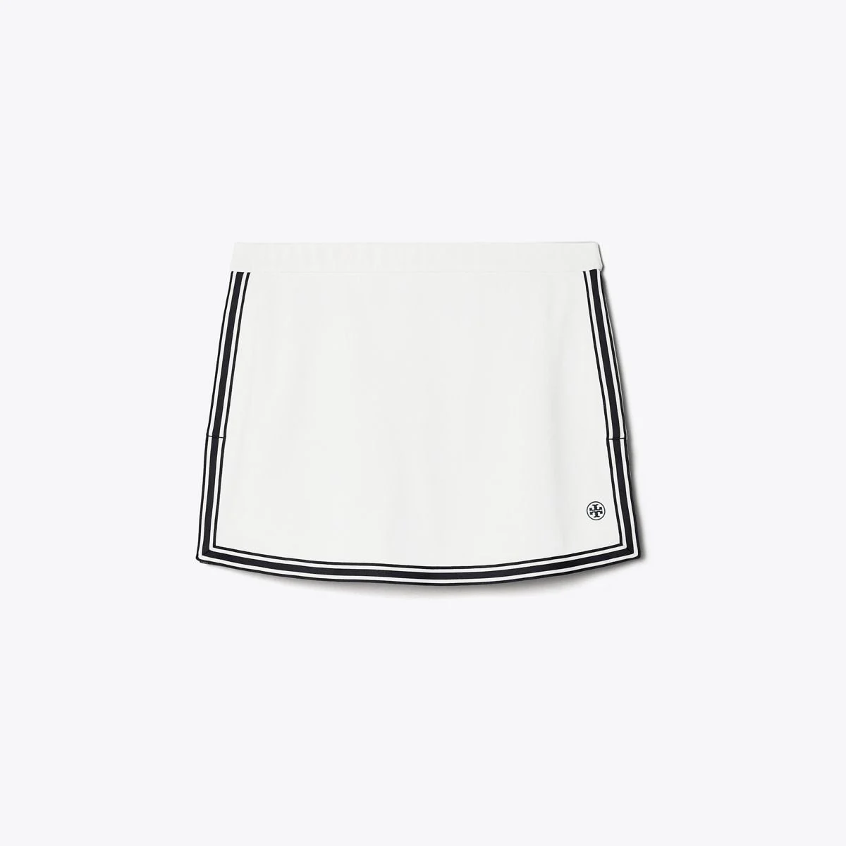 Tech Piqué Tennis Skirt in White, Size L